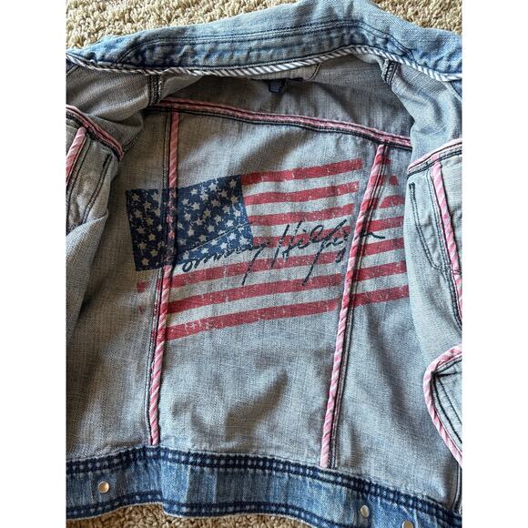 Tommy Hilfiger XS Women’s Blue Denim Jacket - Picture 3 of 8